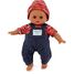 Poupée Petit Câlin métisse 28 cm César PE662839 Petitcollin 1