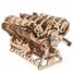 Puzzle 3D Moteur V8 U-70264 Ugears 2