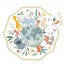 Puzzle en bois Autour du monde 24 pcs V7102 Vilac 2