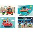 Puzzle 4D Les transports V7639 Vilac 2