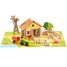 Ma ferme en bois 145 pièces JJ8041 Jeujura 3