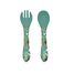 Couverts en silicone Crunchy le renard SJ-SI1747 Sassi Junior 1