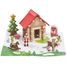 La cabane du Père Noël 60 pièces JJ8214 Jeujura 2