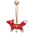 Set déco Noël rouges 3 pcs SE83098 Sevi 2