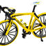 Vélo miniature articulé jaune UL-8359 Jaune Ulysse 2