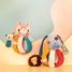 Hochet à poignées Jeanne le chat LI-83617 Lilliputiens 3