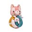 Hochet à poignées Jeanne le chat LI-83617 Lilliputiens 2