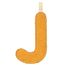 Lettre J phosphorescente LL83871 Lilliputiens 1