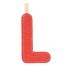 Lettre L rouge phosphorescente LL83873 Lilliputiens 1
