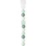 Attache tétine silicone menthe blanc NA877343 Nattou 1