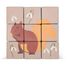 Chariot avec puzzle de cubes animaux SE87857 Sevi 5