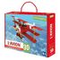 Livre et maquette L'avion 3D SJ-604394 Sassi Junior 1