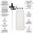 Bouteille isotherme 2.0 blanche 1L A-2393 Les Artistes Paris 2