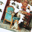 Famille de chats et chien de Lambert A1103-150 Puzzle Michèle Wilson 3