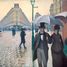 Rue de Paris, temps de pluie de Caillebotte A134-150 Puzzle Michèle Wilson 2