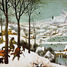 Chasseurs dans la neige de Bruegel A248-650 Puzzle Michèle Wilson 2