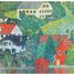 Les maisons sur le lac de Klimt A478-250 Puzzle Michèle Wilson 3