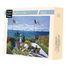 Terrasse à Sainte Adresse de Monet A493-650 Puzzle Michèle Wilson 1