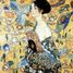 La dame à l'éventail de Klimt A515-350 Puzzle Michèle Wilson 2