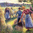 Les faneuses le soir de Pissarro A809-350 Puzzle Michèle Wilson 2