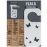 Accroche-porte personnalisable - Papillons blanc VI-PL30 Vintiun 2