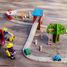 Circuit de train Caserne de pompiers BJT037 Bigjigs Toys 5