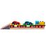 Train pour le transport de voitures BJT199 Bigjigs Toys 2