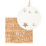 Boule de Noël personnalisable bois blanc VI-BN11 Vintiun 2
