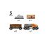 Train de marchandises conteneurs BR-33657 Brio 4