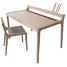 Table Bureau Enfant Sibis Afra - rouge SI0291 Sirch 3