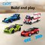 Coffret de 8 mini véhicules à construire C55048W CaDA 4