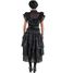 Robe de bal noire Mercredi Addams 164 cm C4629164 Chaks 2