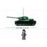Model Bricks - Tank soviétique T34-85 SL-M38-B0982 Sluban 2