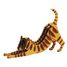 Maquette 3D en papier chat brun-roux FRI-11637 Fridolin 1