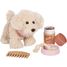 Chien avec sac et kit de soins rose LE12838 Small Foot company 5