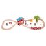 Circuit de train Caserne de pompiers BJT037 Bigjigs Toys 1