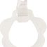 Attache tétine silicone rose blanc beige NA877619 Nattou 2