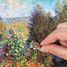 Coin de jardin à Montgeron de Monet A1367-80 Puzzle Michèle Wilson 3