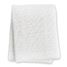 Couverture tricot de coton - Blanche LLJ-121-010-001 Lulujo 2