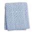 Couverture tricot de coton - Bleu LLJ-121-010-003 Lulujo 2
