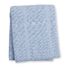 Couverture tricot de coton - Bleu LLJ-121-010-003 Lulujo 2