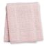 Couverture tricot de coton - Rose LLJ-121-010-002 Lulujo 2