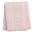 Couverture tricot de coton - Rose LLJ-121-010-002 Lulujo 2