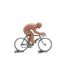 Figurine cycliste D rouleur sprinter à peindre FR-D rouleur Sprinteur non peint Fonderie Roger 1