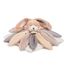 Doudou lapin pétales taupe 28 cm DC2792 Doudou et Compagnie 1