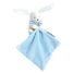 Doudou Lapin Mouchoir bleu boite Fleur DC3338 Doudou et Compagnie 2