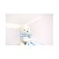 Doudou Lapin Mouchoir bleu boite Fleur DC3338 Doudou et Compagnie 4