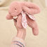 Peluche lapin rose poudré 25 cm DC4140 Doudou et Compagnie 2