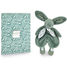 Doudou lapin vert sauge 29 cm DC4149 Doudou et Compagnie 2