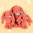 Peluche Lapin Fleurette terracotta 35 cm DC4303 Doudou et Compagnie 8